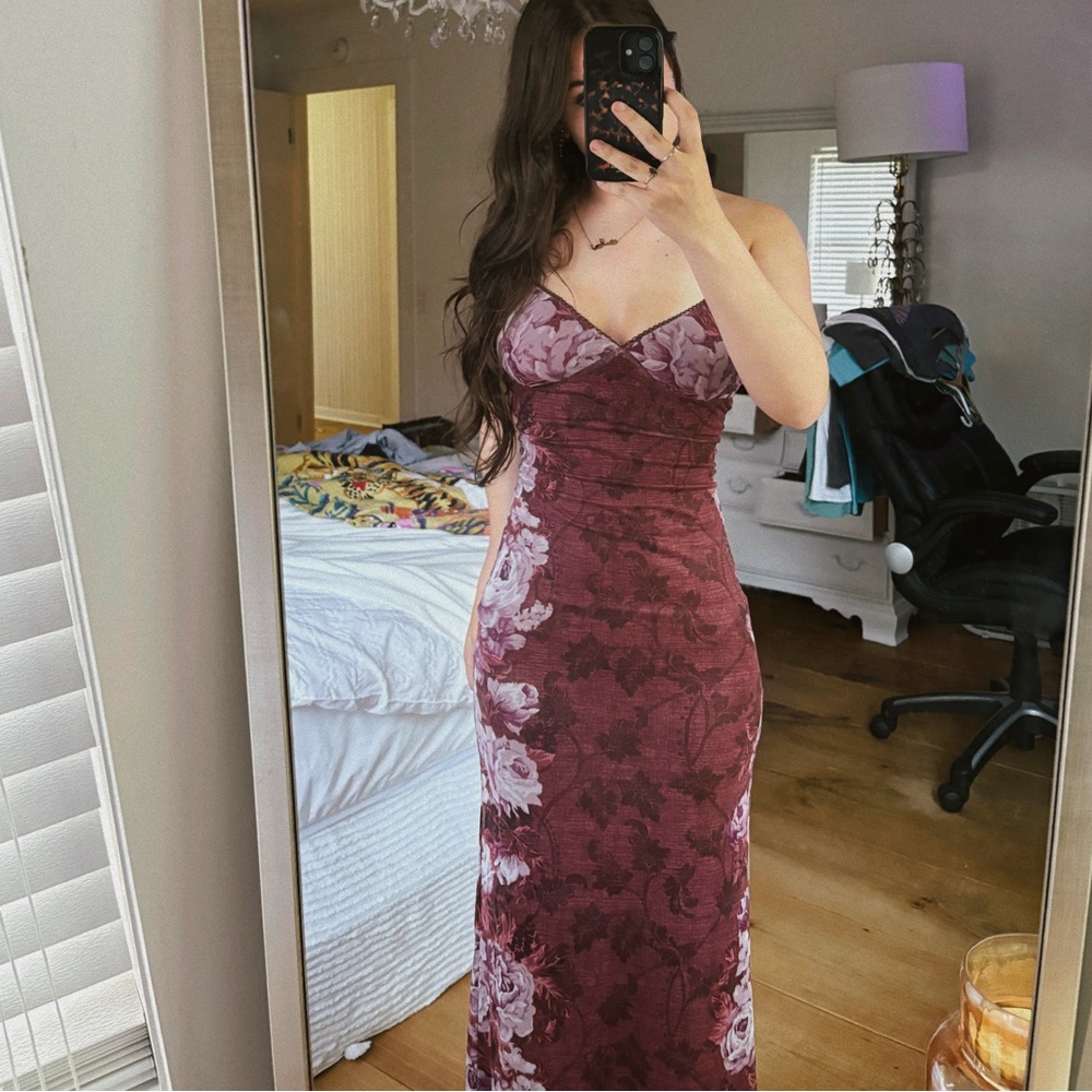 Tiger Mist Red Julianna Dress